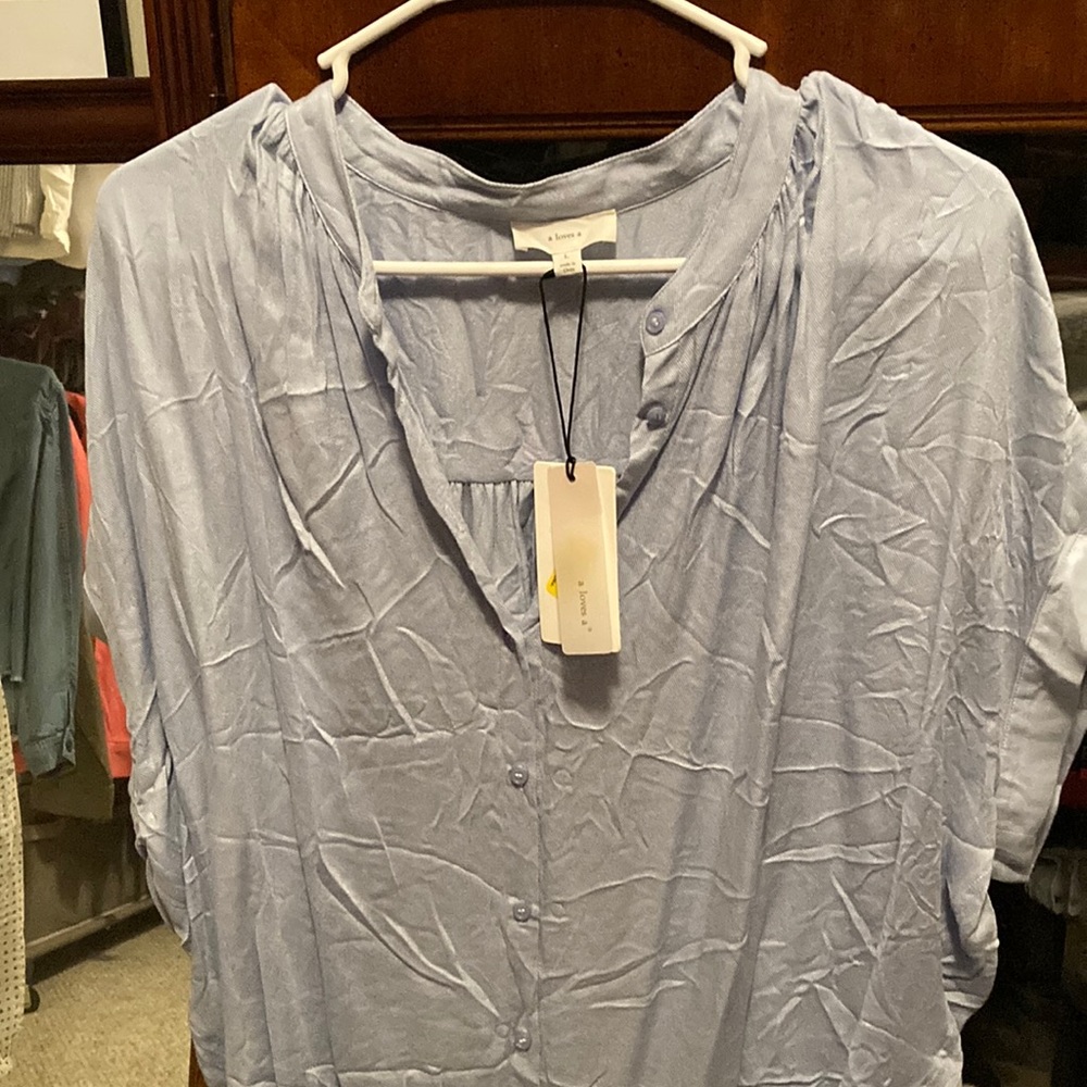 Short sleeve blouse